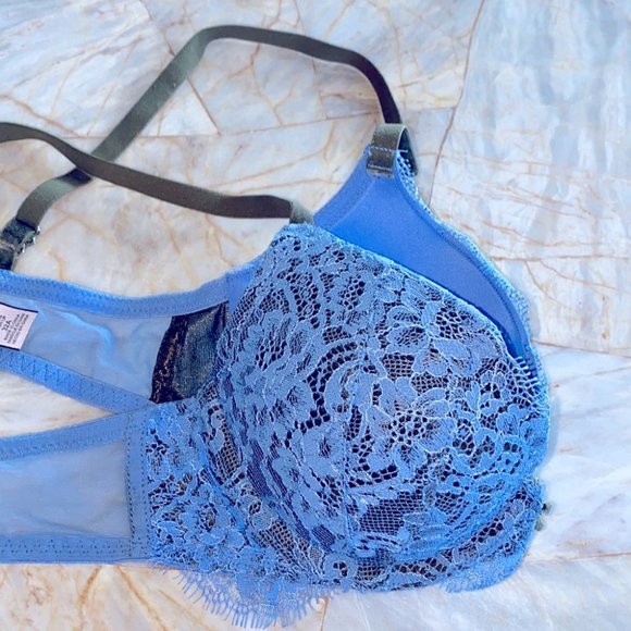 VS Dream Angels Push Up Bra Padded Lace 32A - Picture 8 of 8